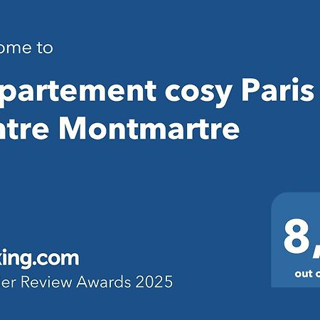 Appartement Cosy Paris Centre Montmartre Kültér fotó